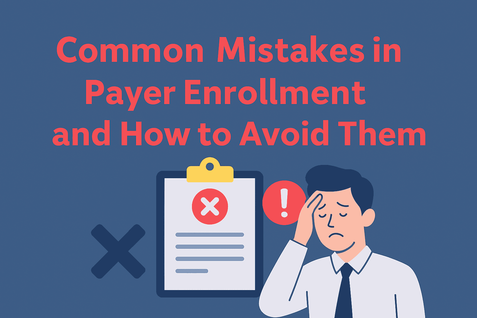 Common Mistakes in Payer Enrollment and How to Avoid Them